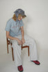 VIBRATION CIRCLE TEE -ACID BLUE-
